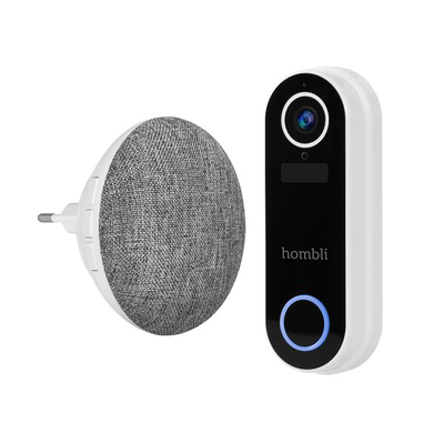 Smart doorbell 2 & chime 2 white