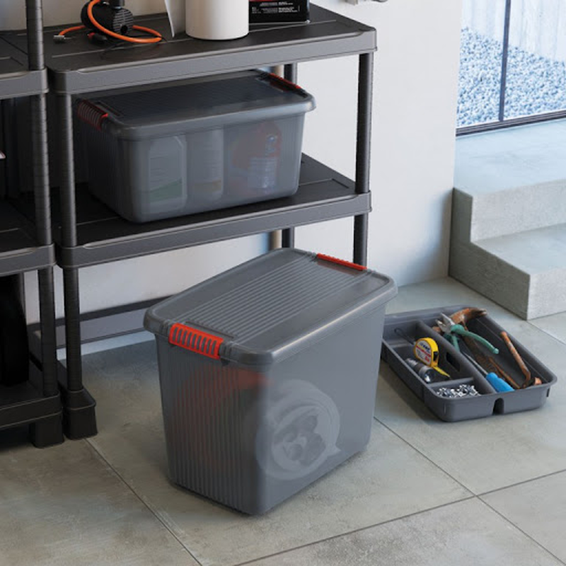 Product image: Kis k-latch box xxl 69l grey/orange, , medium-null