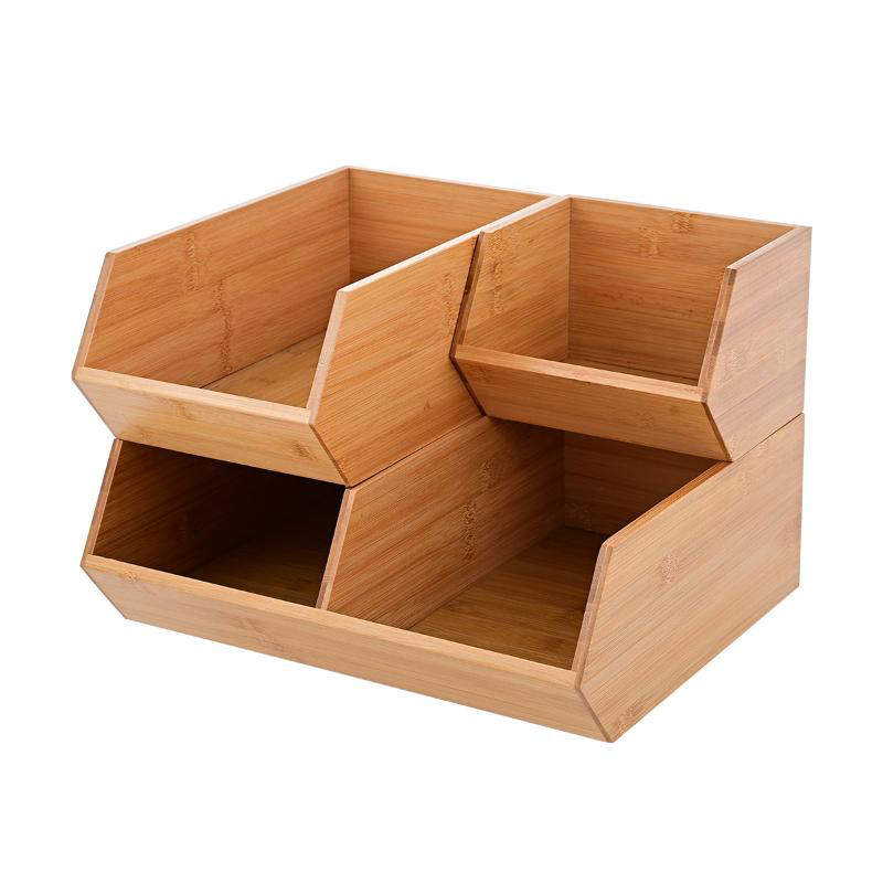 Estia bamboo organiser box 35x31x12.5cm, , medium-null
