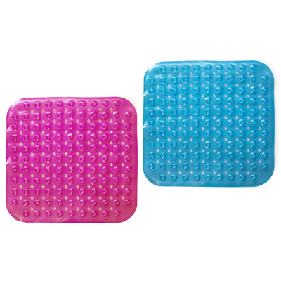 Plastic bath mat 43x43cm, , medium