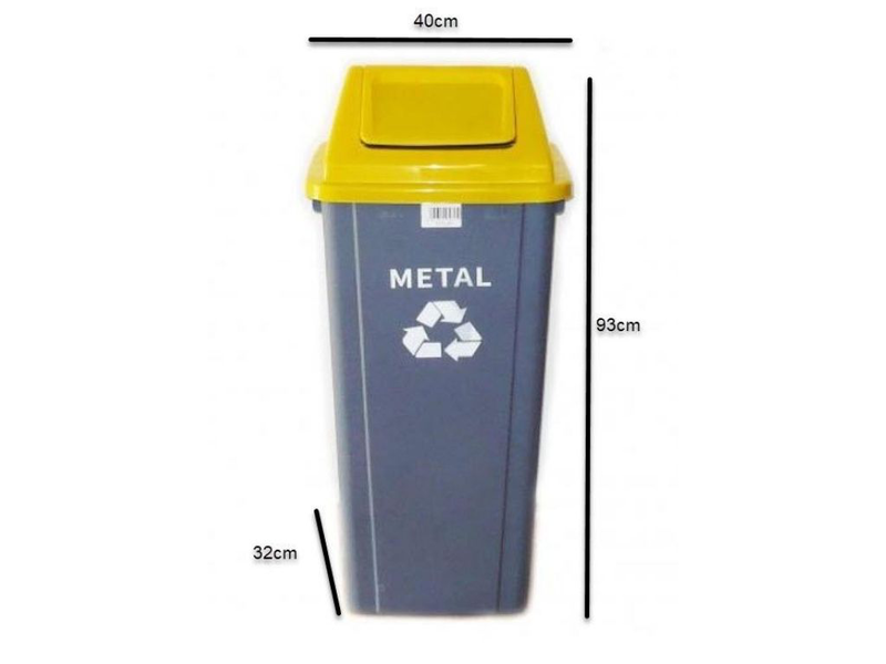 Product image: Κάδος απορριμάτων ανακύκλωσης 90l (πρασινος καδος), , medium-null