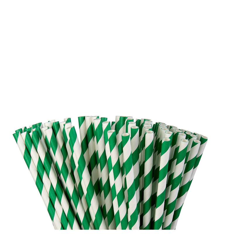 Paper straws (individually wrapped) - earth and ocean, , medium-null
