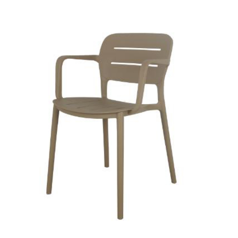 Erica outdoor chair 54.8x52.5x79cm - taupe, , medium-null