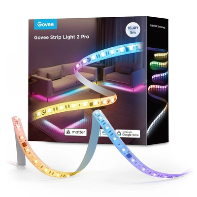 Govee led light strip rgbicww smart Wi-Fi & bt w/protective coating 5m (matter), , medium