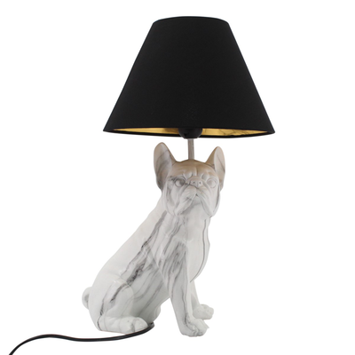 French bulldog table lamp, , medium