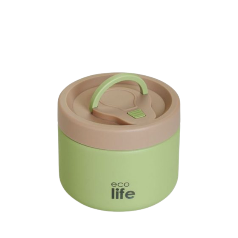 Ecolife round food thermos 650ml-null