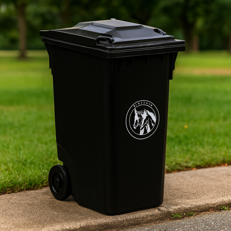 Product image: Rizzioli πλαστικός κάδος απορριμμάτων 240l μαύρος, , medium-null