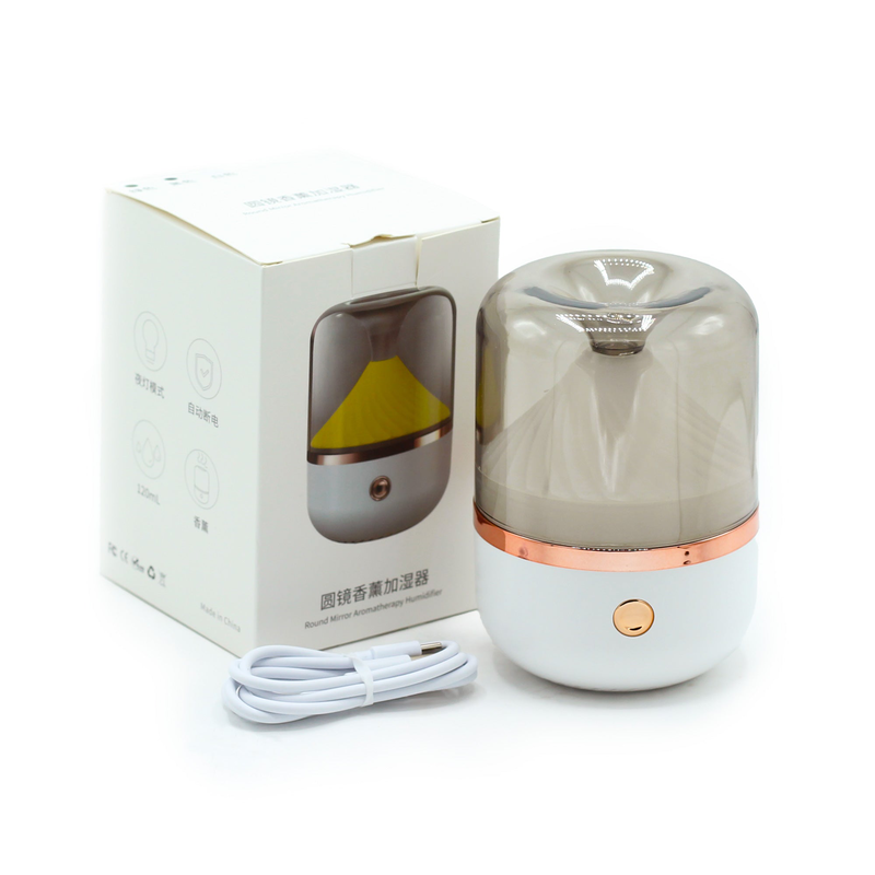 Aw gifts, urban aroma diffuser white & bronze- USB - colour change-null
