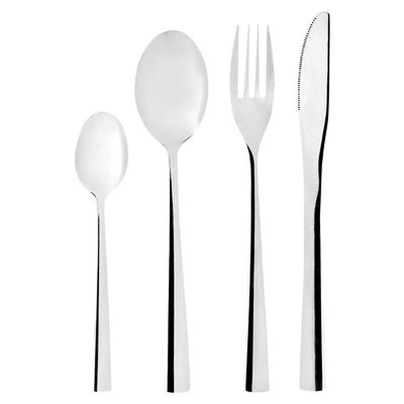Day cutlery set 16pcs 4xknives 4xforks 4xspoons 4xteaspoons 831363, , medium-null