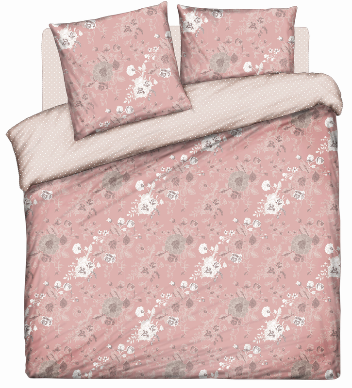 Quilt cover set 220x240cm villagio rosse, , medium-null