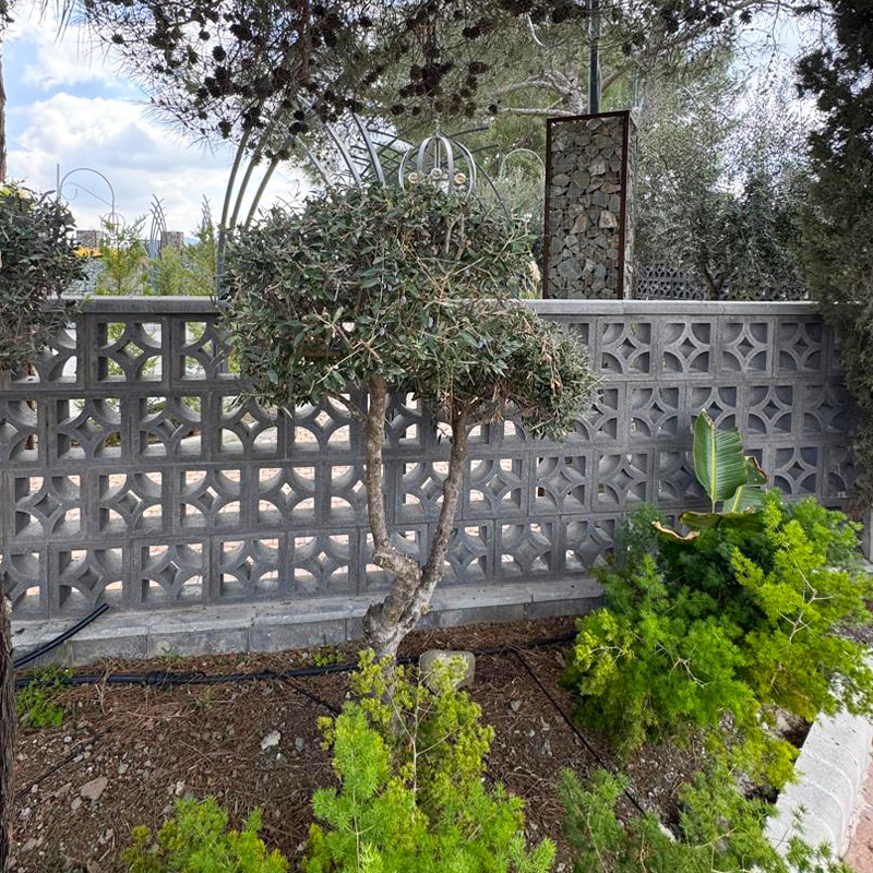 Product image: Cement block star 30x30x12cm - grey, , medium-null