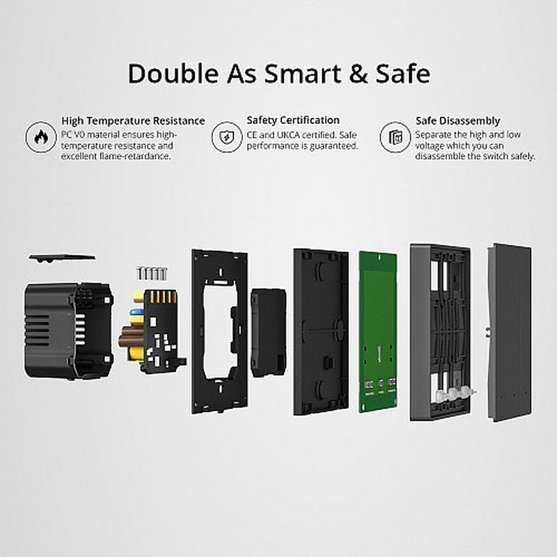 Sonoff smart wall switch 2-b, , medium image number null