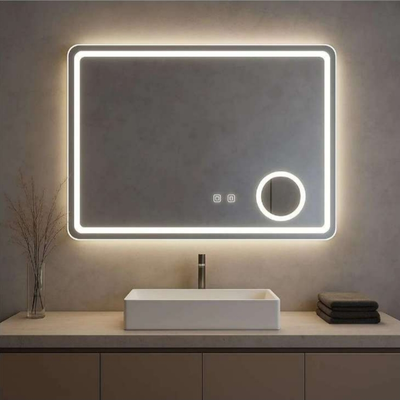 Granada led mirror 100x80cm, , medium