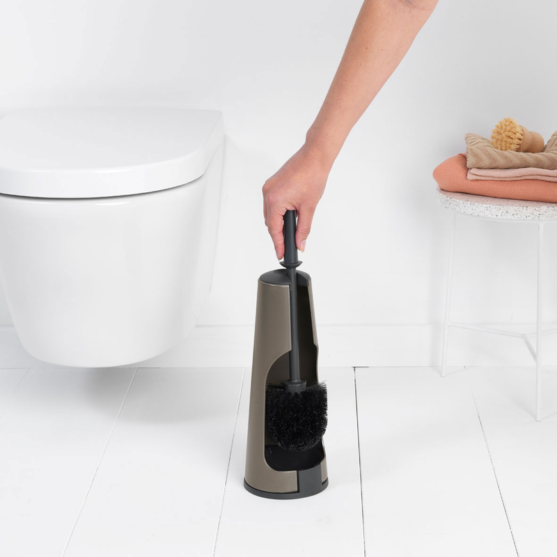 Product image: Brabantia renew toilet brush & holder platinum, , medium-null