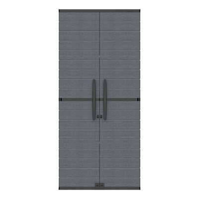 Duramax plastic cabinet double leaf 81x47x90cm gray, Grey, medium