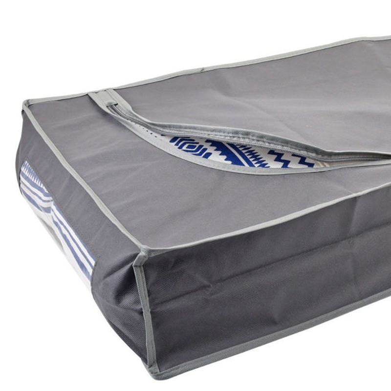 Storage solutions underbed storage bag 100x45xh16cm - grey, , medium-null