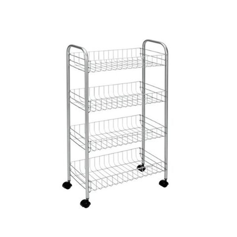 Metaltex 340104 ascona 4-tier trolley, , medium-null