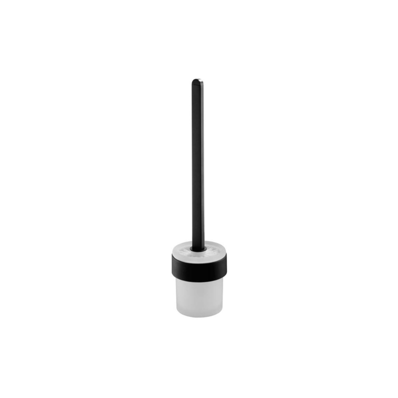 Basin brush futura white case metal handle black-null