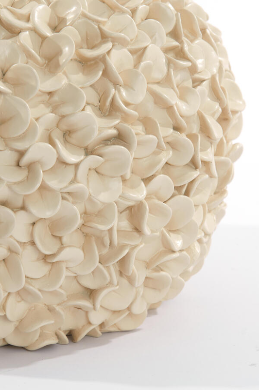 Product image: Phylia round vase cream - large-null