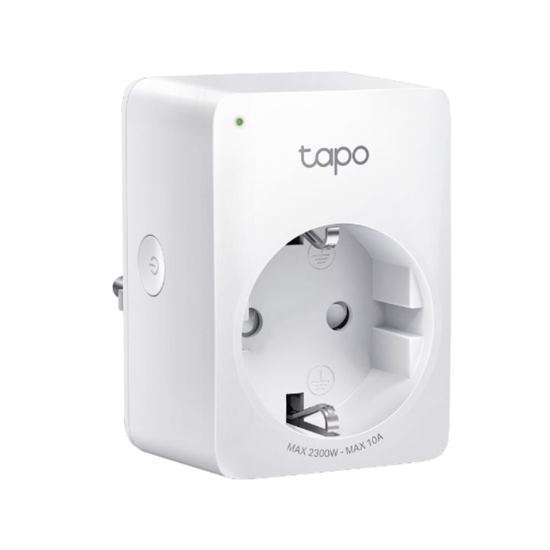 Tapo p100 tp-link μίνι έξυπνη Wi-Fi πρίζα με φωνητικό έλεγχο, λειτουργία away mode, προγραμματισμό & χρονοδιακόπτης ώρας, , medium-null