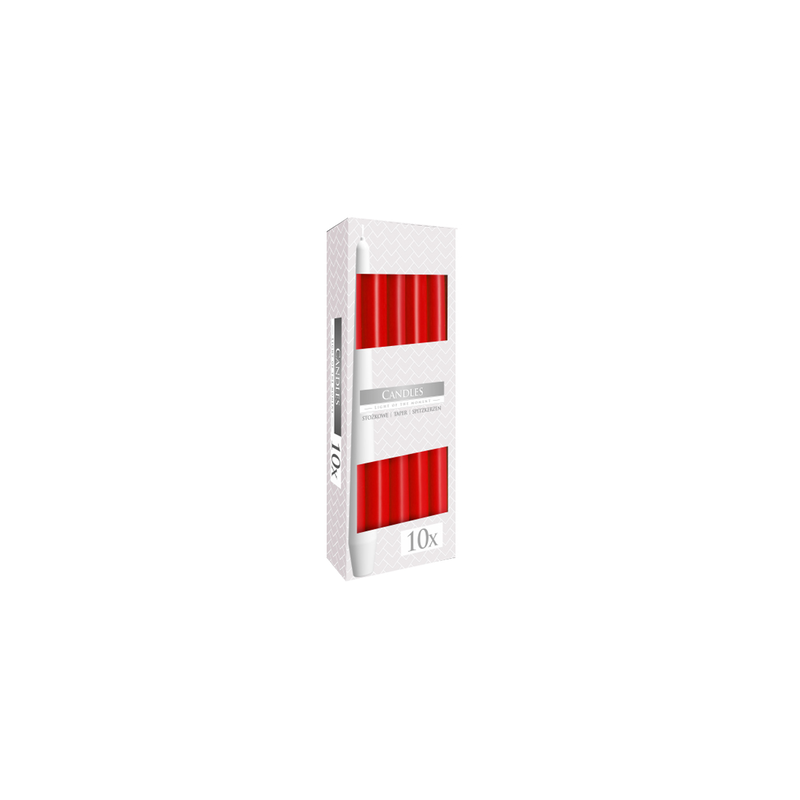 Package candles red candles 10pcs 7th image number null