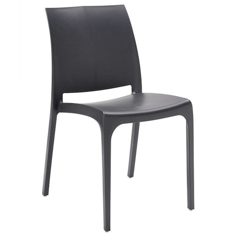 Bica chair volga plastic graphite-null