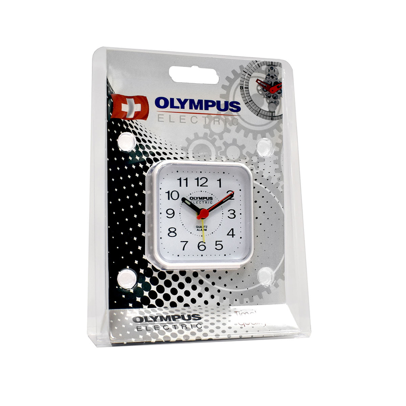 Olympus επιτραπεζιο ρολοι-ξυπνητηρι μπαταριας 3 διαφορετικα χρωματα, , medium image number null
