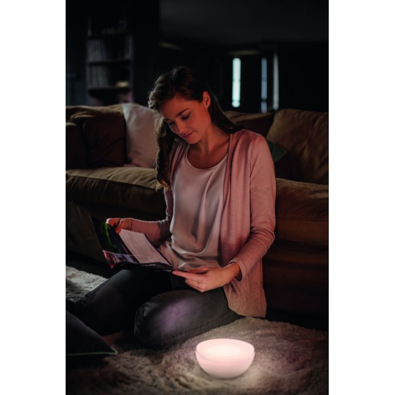 Philips hue ambiance white & color go table lamp image number null