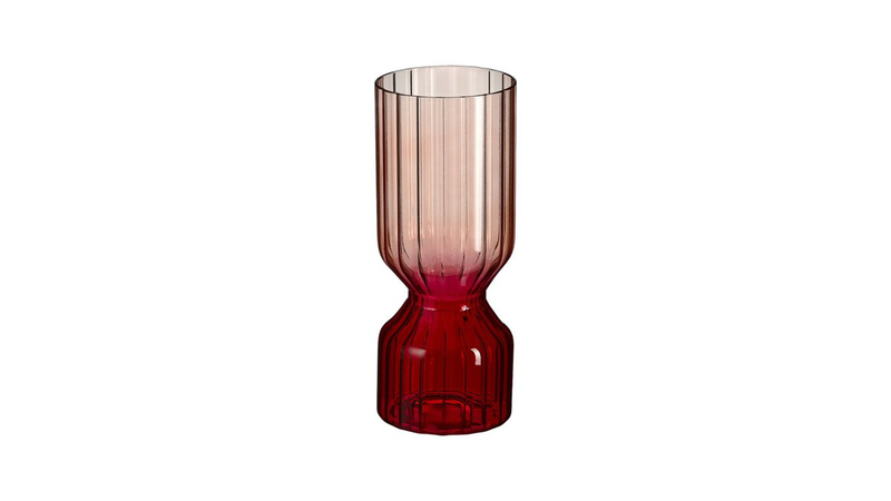 Malou vase glass d. Pink l. Pink-null