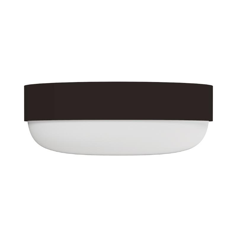 Product image: Sunlight led 9w φωτιστικο οροφης στρογγυλο μαυρο πλαστικο 990lm 4000k ip65 ø138xh55mm, , medium-null