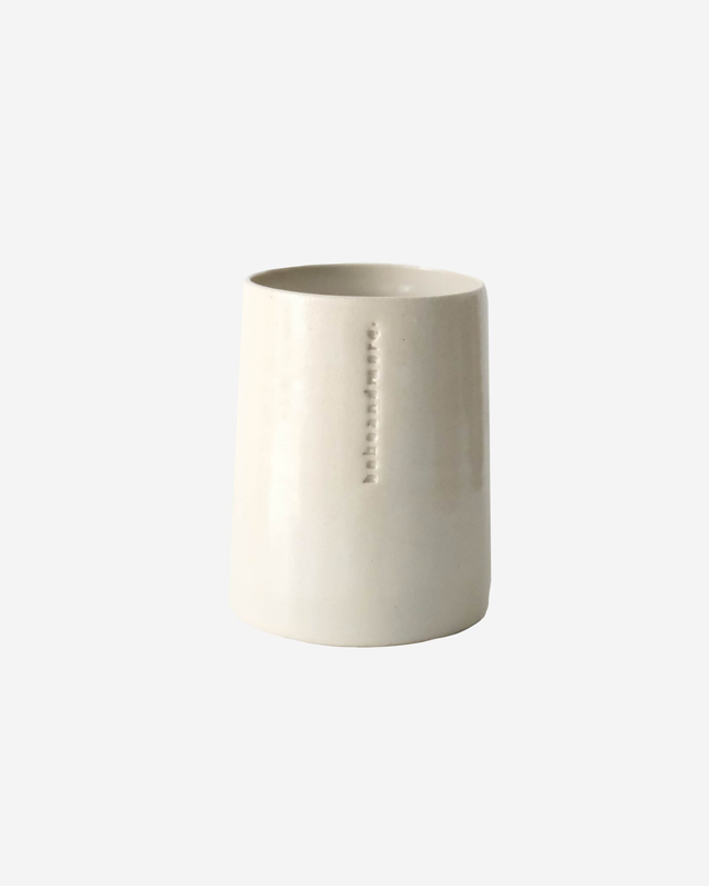 Espresso mug / ceramic / beige, , medium-null