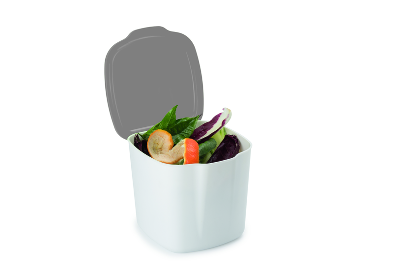 Table bin 3l white/grey, , medium-null