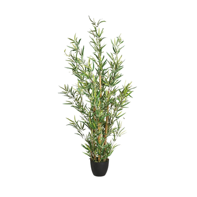 Artificial bamboo plant in pot 120cm, , medium