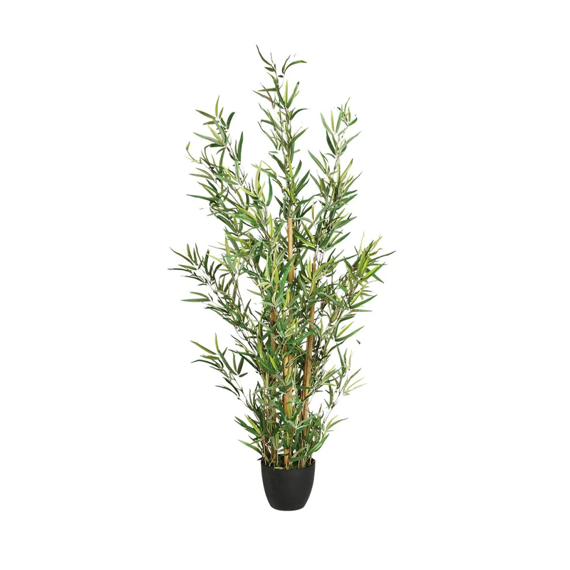 Artificial bamboo plant in pot 120cm, , medium-null