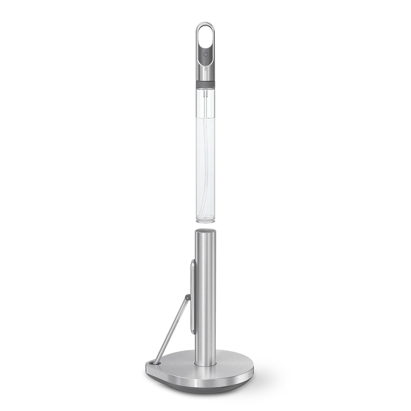 Paper towel holder with spray-null