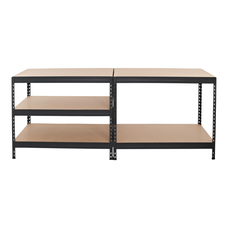 Goodhome rand shelf 5 tiers 66x40x180cm - black, , medium-null