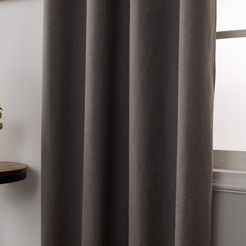 Curtain ready with tressa-270x270cm 100 blackout #6010-null