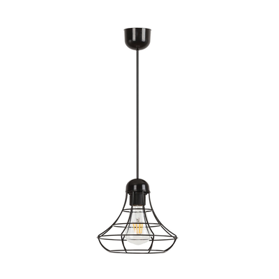 Ramsey pendant lighting plastic, Black, medium