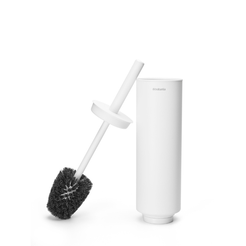 Brabantia mindset toilet brush and holder - mineral fresh white, , medium-null