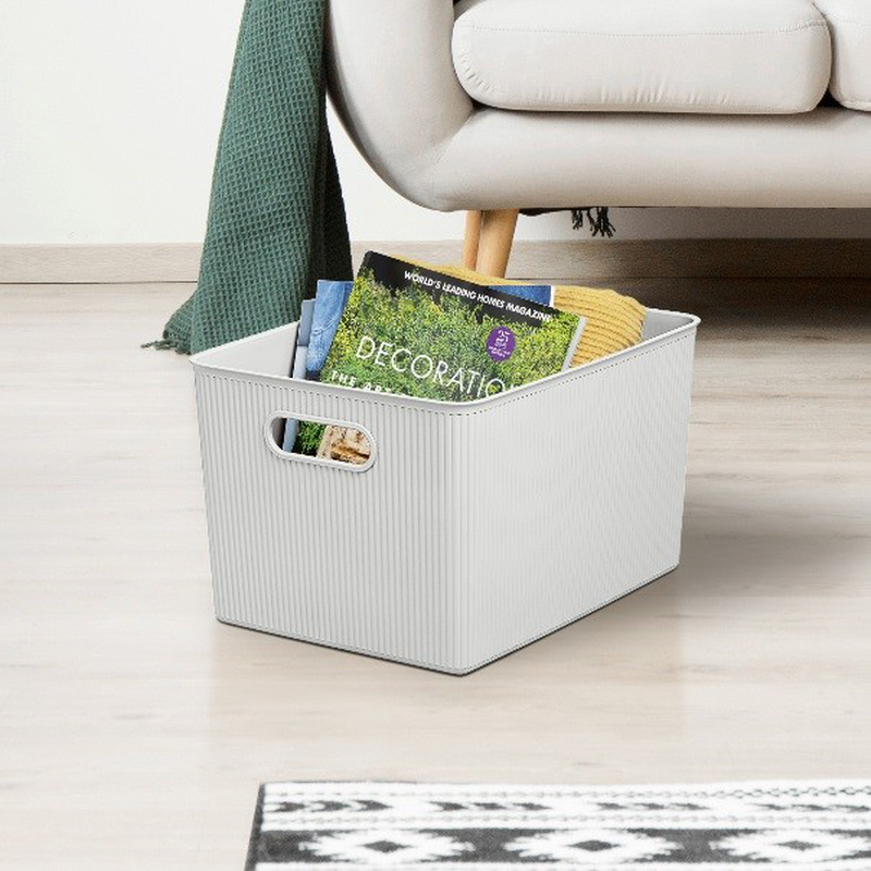 Product image: Tatay καλαθaki αποθηκευσης 38.5x29.4x23cm 22l ασπρο, , medium-null