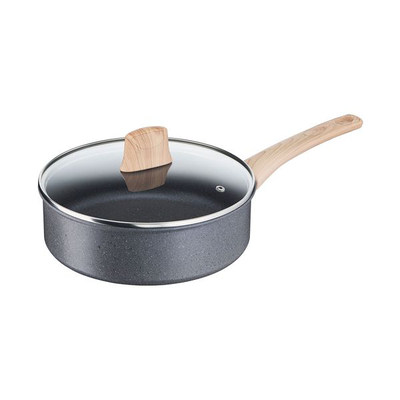 Tefal g2663202 natural force induction saucepan 24cm, Grey, medium
