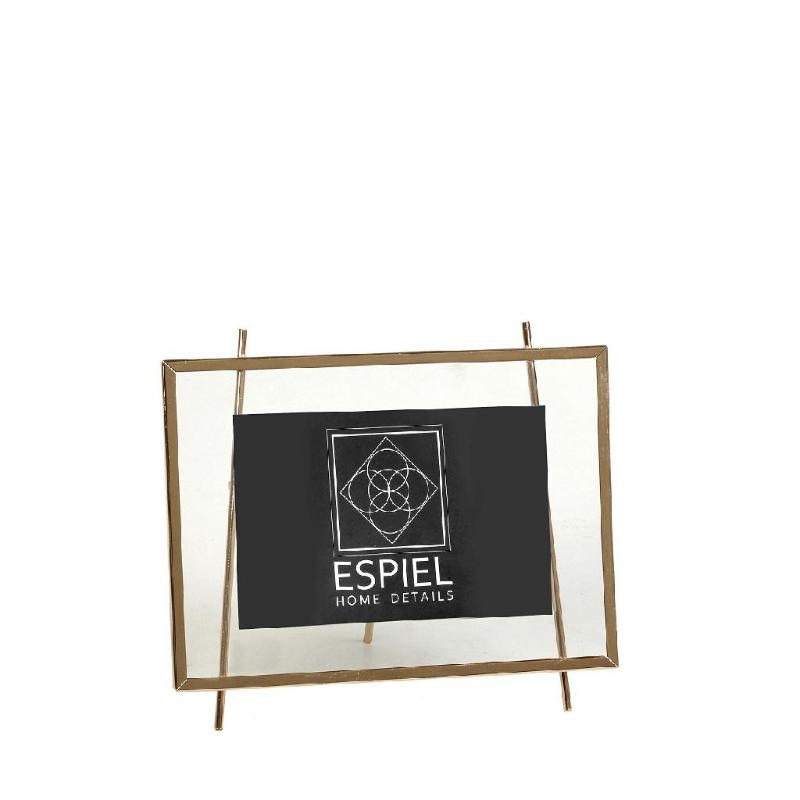 Product image: Espiel κορνιζα 15x10cm - χρυσο, , medium-null