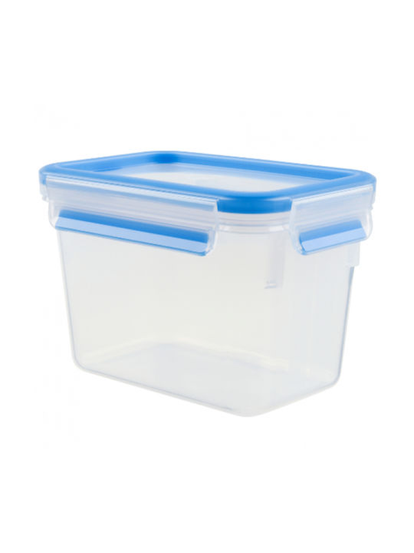 Tefal clip & close food container plastic blue suitable for microwave oven 1100ml k30213, , medium-null