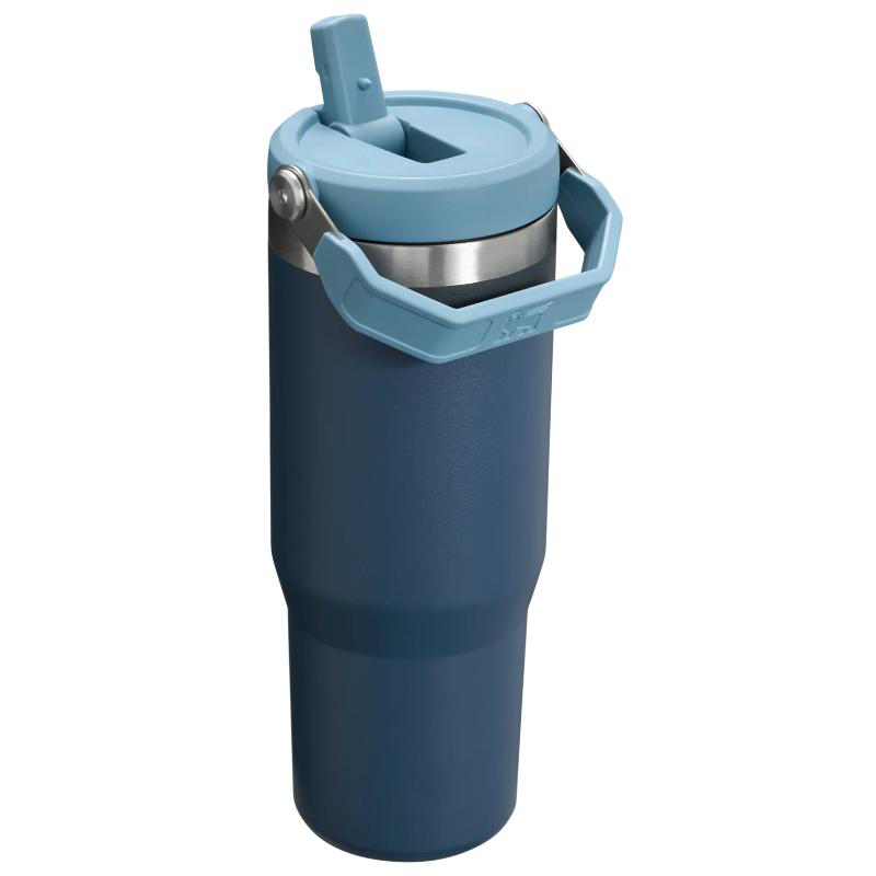 Stanley iceflow flip straw tumbler 0.89l - navy blue, , medium image number null