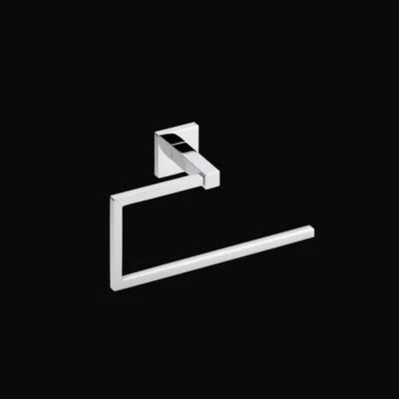 Cube square towel ring, , medium-null