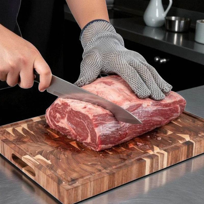 Cutting board acacia 44x30x4cm, , medium-null