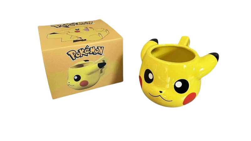 Pok&eacute;mon pikachu 3d mug &ndash; ceramic coffee cup for fans & collectors, , medium-null