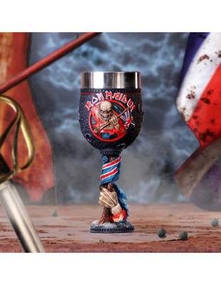 Nemesis now iron maiden the trooper goblet 19.5cm, , medium
