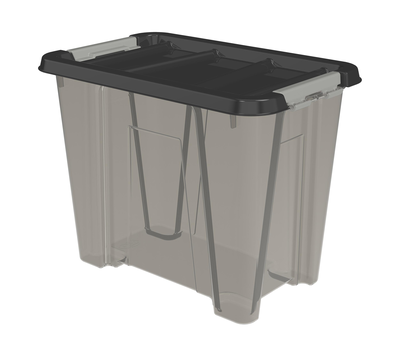 Dea home storage box jolly smoke 6.5l, , medium