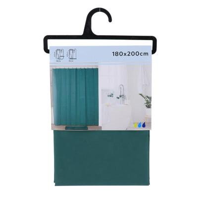 Tendance κουρτινα μπανιου peva 180x200cm - πρασινο